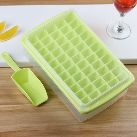 

Fjofpr Ice Lattice 55 Trays With Lid And Fresh-keeping Box Ice Mold For Ice Making Free Ice Shovel