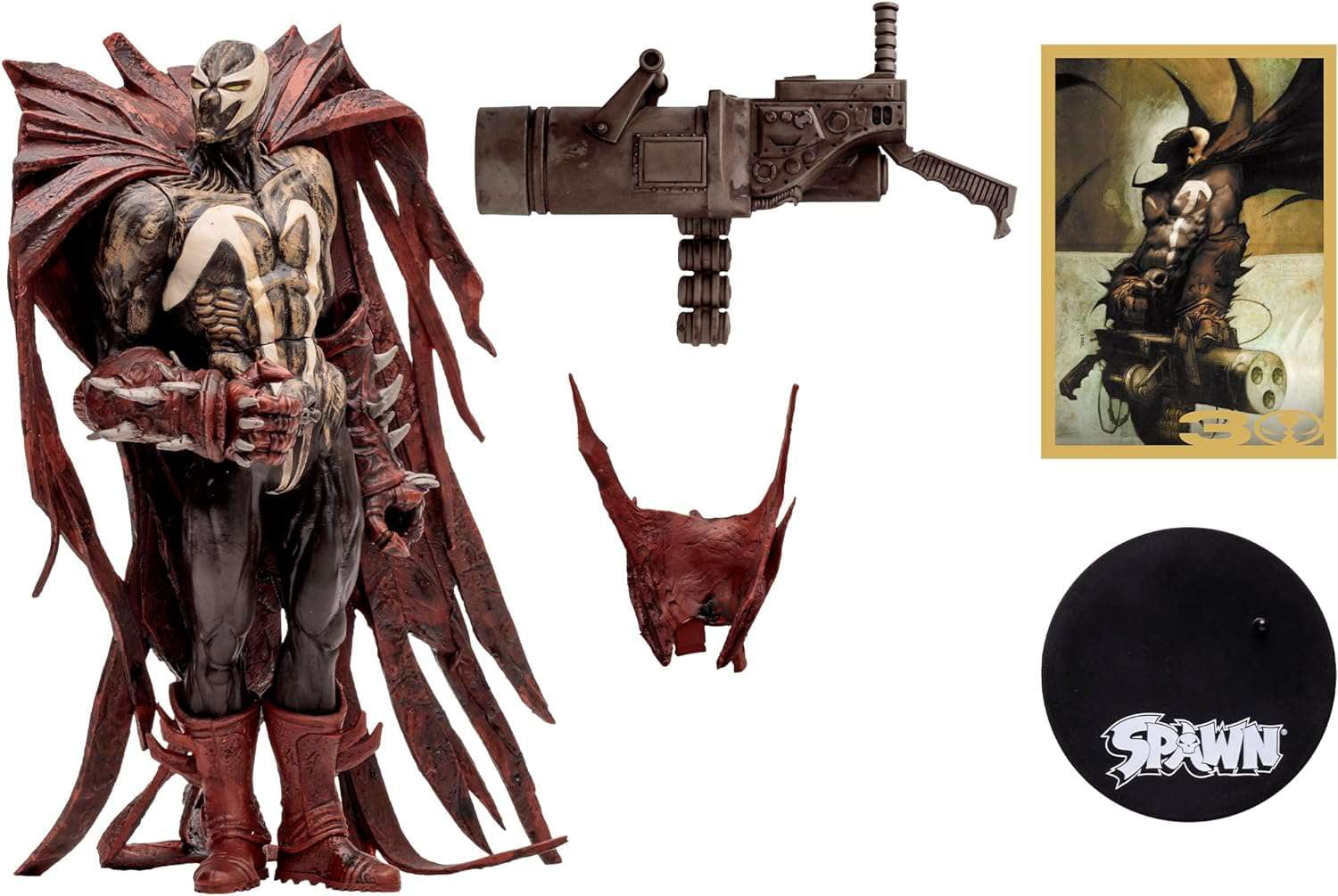 Amazon.com: McFarlane Toys - Spawn & Todd McFarlane 7in