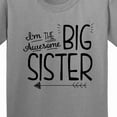 thumbnail image 4 of Inktastic I'm the Awesome Big Sister Youth T-Shirt, 4 of 5