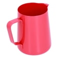 thumbnail image 2 of Frothing Pitcher, Comfortable Handle Frothing Cup  Inner Wall  For Office For Party For Home For Daily Red, 2 of 8
