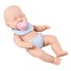 thumbnail image 5 of Fiudx Liquidación de ahorros de verano Muñeca Reborn de 30cm, chupete de simulación, babero para bebé, juguete para regalo de goma suave, 5 of 6