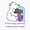 1pcs, variant on Hug A Polar Bear Animal Art Vinyl Decal Sticker