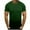 Dark Green, variant on Oalirro Men's Casual Short Sleeve Gradient Tee under $10
