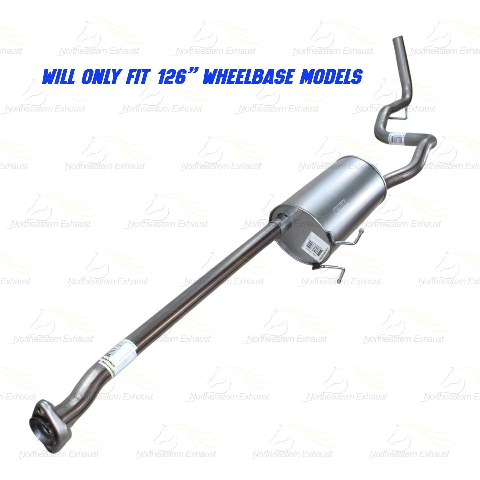 Stainless Steel Cat-Back Exhaust System Kit for 2004-2008 Ford Ranger 3.0L - Direct Fit