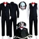thumbnail image 2 of Disfraz de Saw Cos Jigsaw Killer para adultos, disfraz de Cosplay, uniforme de fantasía, máscara, traje de carnaval de Halloween, accesorios para hombres, juego de rol, 2 of 5