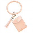 thumbnail image 3 of Large Bracelet Keychain Card Holder Tassel Bangle Key Ring Wristban With Wallet, 3 of 9