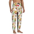 thumbnail image 4 of Kdxio Fall harvest truck pumpkin Pattern Joggers,Sweatpants for Men with Pockets-3X-Large, 4 of 5