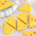 thumbnail image 4 of Cheese Shape Eraser Cute PVC Erasers for Students Fun Classroom Prize School Supply for Kindergarten Party Favors, 4 of 8