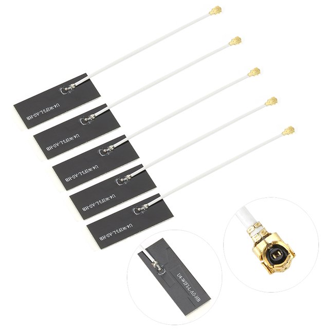 2.4G 5G WIFI Antenna, 5PCS Wide Transmission Range Antenna For Home
