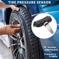 thumbnail image 2 of Sensor de presión de neumáticos Unique Bargains No.426070C070 para Toyota Sequoia 2008-2017 Sensor de monitoreo de presión de neumáticos 315MHz, 2 of 7