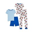 thumbnail image 2 of Ryan's World Boys' Cotton Short Sleeve Top, Long Pants, and Shorts, 4-Piece PJ Set, Sizes 4-10, 2 of 4