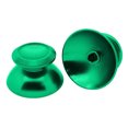 thumbnail image 3 of YUNDAP 2pcs Grip Stick for PS4 Xbox One Game System Controller Universal Metal Mushroom Rocker Cap Green, 3 of 8