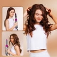 thumbnail image 4 of Hair Dryer Comb Hot Air Styler Comb - ALCOMTRUE - 5 In 1 Multifunctional - Women - Purple - Black, 4 of 4