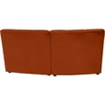 thumbnail image 4 of Meridian Furniture Causeuse Modulaire en Velours Cognac Limitless, 4 of 7