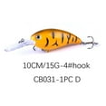 thumbnail image 4 of 3D Eyes Plastic Perch Lures Hooks Simulation Fish Bait Bait Aritificial Lures Deep Sea Bass Fishing Tackle Aritificial Lures, 4 of 4