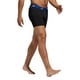 thumbnail image 4 of Calzoncillos tipo bóxer adidas para hombre, paquete de 3, negro/azul/rojo, talla XXL, 4 of 9