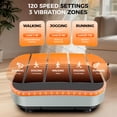 thumbnail image 5 of Lnow Vibration Plate Exercise Machine, 14 Color LED Light Vibrating Plate Muscle Toner for Fat Burner, Bluetooth Home Workout Equipment Vibration Plate，350lbs, 5 of 10