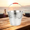 thumbnail image 2 of icolorfuled Stainless Steel Bucket with Handle Portable Water Bucket Multipurpose Bucket, 2 of 7