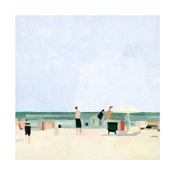 Emma Scarvey 'Family Vacation I' Canvas Art