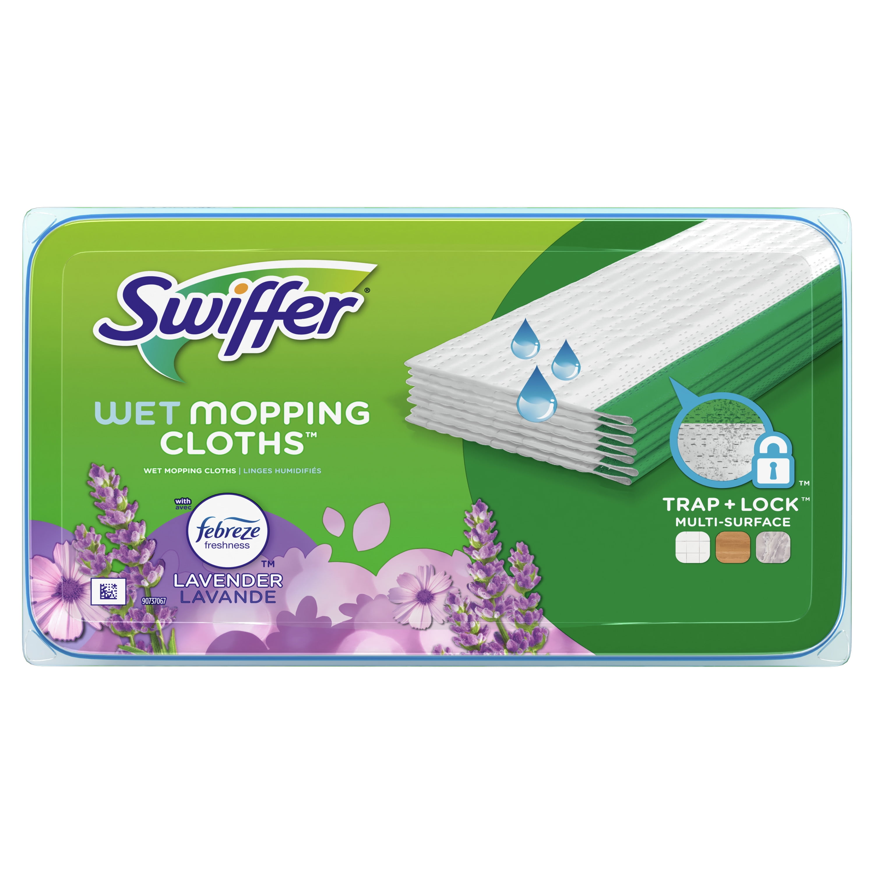 Swiffer Sweeper Wet Mopping Pads, Lavender, 24 Count