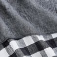 thumbnail image 5 of Eddie Bauer Lakehouse Plaid Grey King Quilt Set, 5 of 11