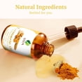 thumbnail image 6 of SVA Turmeric Essential Oil – 4 Fl Oz – 100% Natural Turmeric Oil - for Diffuser, Hair Care, Face, Skin Care, Aromatherapy, Scalp and Body Massage, Soap and Candle Making – with Dropper, 6 of 9