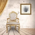 thumbnail image 3 of Jensen, Mia 20x20 Gold Ornate Wood Framed with Double Matting Museum Art Print Titled - Palm Black and White III, 3 of 4