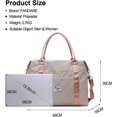 thumbnail image 3 of Bolsos de viaje para mujer, bolsos deportivos, bolsos de fitness, bolsos deportivos grandes, bolso de hombro, bolso de mano, mochila grande, bolso de fin de semana, bolsos de viaje ligeros,, 3 of 5