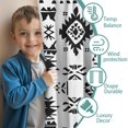thumbnail image 3 of Blackout Kids Curtains,Boho Bohemia Geometric Line Art Childrens Insulated Curtains Set Of 2,Bedroom Essentials,Toddler Room Decor 52"x84"(132x213cm), 3 of 4
