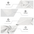 thumbnail image 6 of Domuza Mens Waffle Knit Quarter Zip Pullover Sweater, Mock Stand Collar Long‑Sleeve Sweatshirt, Fall Winter Quilted Casual Polo Tops, 6 of 8
