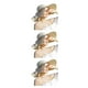 thumbnail image 3 of Sombrero para el sol Qarigey para mujer con ala grande de paja y protección solar plegable beige, 3 of 6
