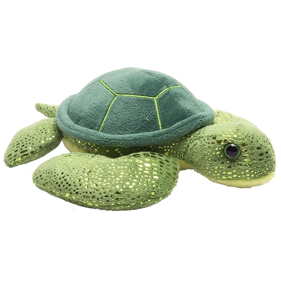 Wild Republic Hug’Ems Sea Turtle Plush, Stuffed Animal, Plush Toy, Gifts for Kids, 7