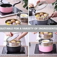 thumbnail image 2 of CIMAXIC Stainless Steel Food Steamer Kitchen Steaming Rack Food Steaming Tool for Home,8.5"X7.87"X2.6", 2 of 5