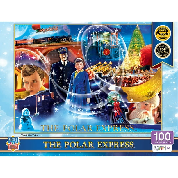 MasterPieces 100 Piece Christmas Puzzle - The Polar Express Golden ...