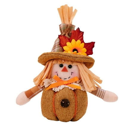 

Season Sunflower Maple Leaf Doll Pendant Mini Pumpkin Doll Autumn Ornaments Thanksgiving Christmas Boy 6 Ft Garland Flocked for Chandelier Fireplace Winter Garland Birthday Ornament Glass Stained