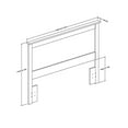 thumbnail image 6 of South Shore Vito Full/Queen Headboard, White, 6 of 7