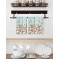 thumbnail image 3 of Easter Kitchen Dish Towels for Drying Dishes Set of 3, Spring Rabbit Colorful Eggs Flowers Wooden Grain Waffle Weave Microfiber Hand Tea Bathroom Towels Quick Dry & Absorbent Towel 15.7x23.6, 3 of 7