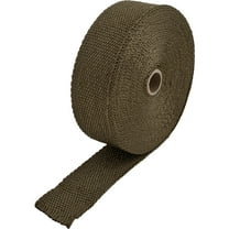 Header and Exhaust Wrap, 2 Inch x 50 Ft, Titanium Color