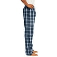 thumbnail image 3 of District Young Mens Flannel Plaid Pant-M (True Navy), 3 of 6