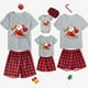 thumbnail image 2 of Pijamas familiares a juego de Navidad para niños, conjunto de pijamas de talla grande con My Snowmies, pantalones cortos, 2 of 3
