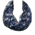 thumbnail image 3 of Wrapables? Lightweight Vintage Bicycle Infinity Scarf, Blue, 3 of 7