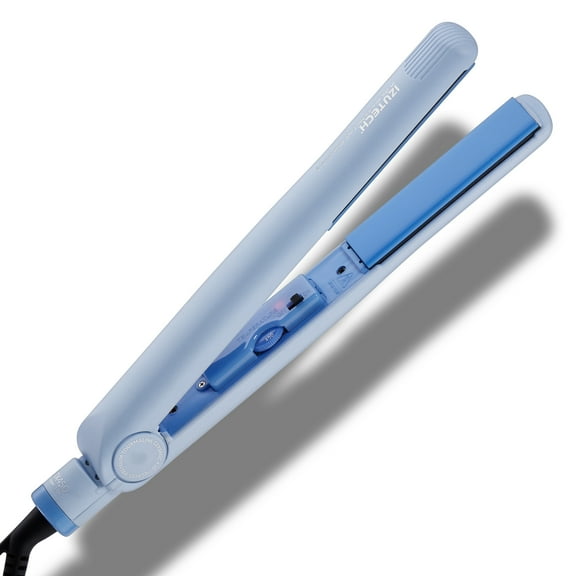 Izutech Two Tone 1" Flat Iron Sky Blue