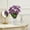 Purple, variant on Flowering Crabapple Bonsai Artificial Silk Plant for Home and Office Decor - Lifelike, Maintenance-Free, Versatile Table Centerpiece Decoration Blue