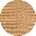 thumbnail image 1 of Ahgly Company Indoor Round Abstract Orange Contemporary Area Rugs, 7' Round, 1 of 1