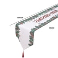 thumbnail image 2 of Camino de mesa navideño Feliz Navidad Dresser Bufanda, 2 of 5