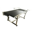 thumbnail image 2 of INTBUYING PVC Flat Conveyor Belt Systems for Industrial Transport with Double Guardrail 59"*23.6" Black, 2 of 5