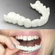 thumbnail image 2 of 2 Piezas De Silicona A Presión Inferiores Dientes Falsos Carillas Dentaduras Postizas Cubierta De Dientes Blanco Sunnimix cubiertas cosméticas de dientes postizos, 2 of 8