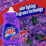 (3 pack) Ajax Ultra Liquid Dish Soap with Fabuloso Lavender Scent, Easy-Flip Cap, 52 fl oz Bottle