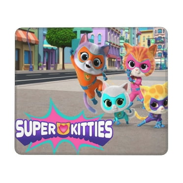Super Kitties Mouse Pad, Computer Mouse Mat, Waterproof Non-Slip Rubber Base MousePads for Office Laptop 7 x 8.6 in