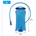 thumbnail image 1 of Bolsa de almacenamiento de agua para exteriores Jiaxi de 3,0 L para correr, andar en bicicleta o hac, 1 of 2